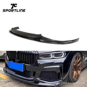 G12 Carbon Fiber Front Bumper Lip for BMW 7 Series 730I 740I M-Tech 2019+